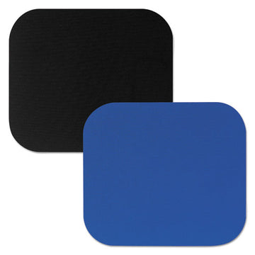 Fellowes® Polyester Mouse Pad, Nonskid Rubber Base, 9 X 8, Blue freeshipping - TVN Wholesale